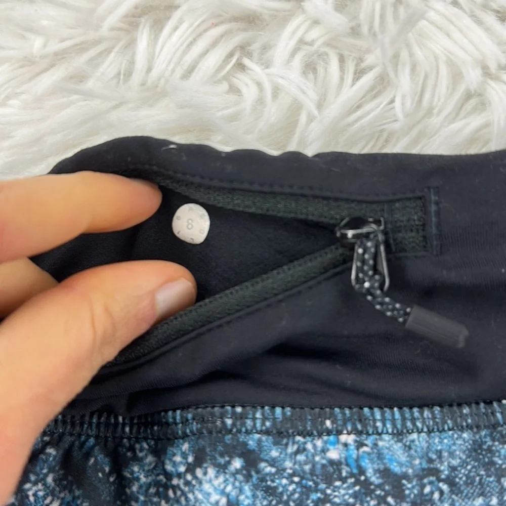 Lululemon Speed Short (2 1/2") Fairisle Multi Black / Black - Picture 3 of 4